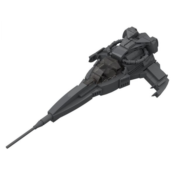 authorized moc 126424 wraith dart space main 0 - MOULD KING