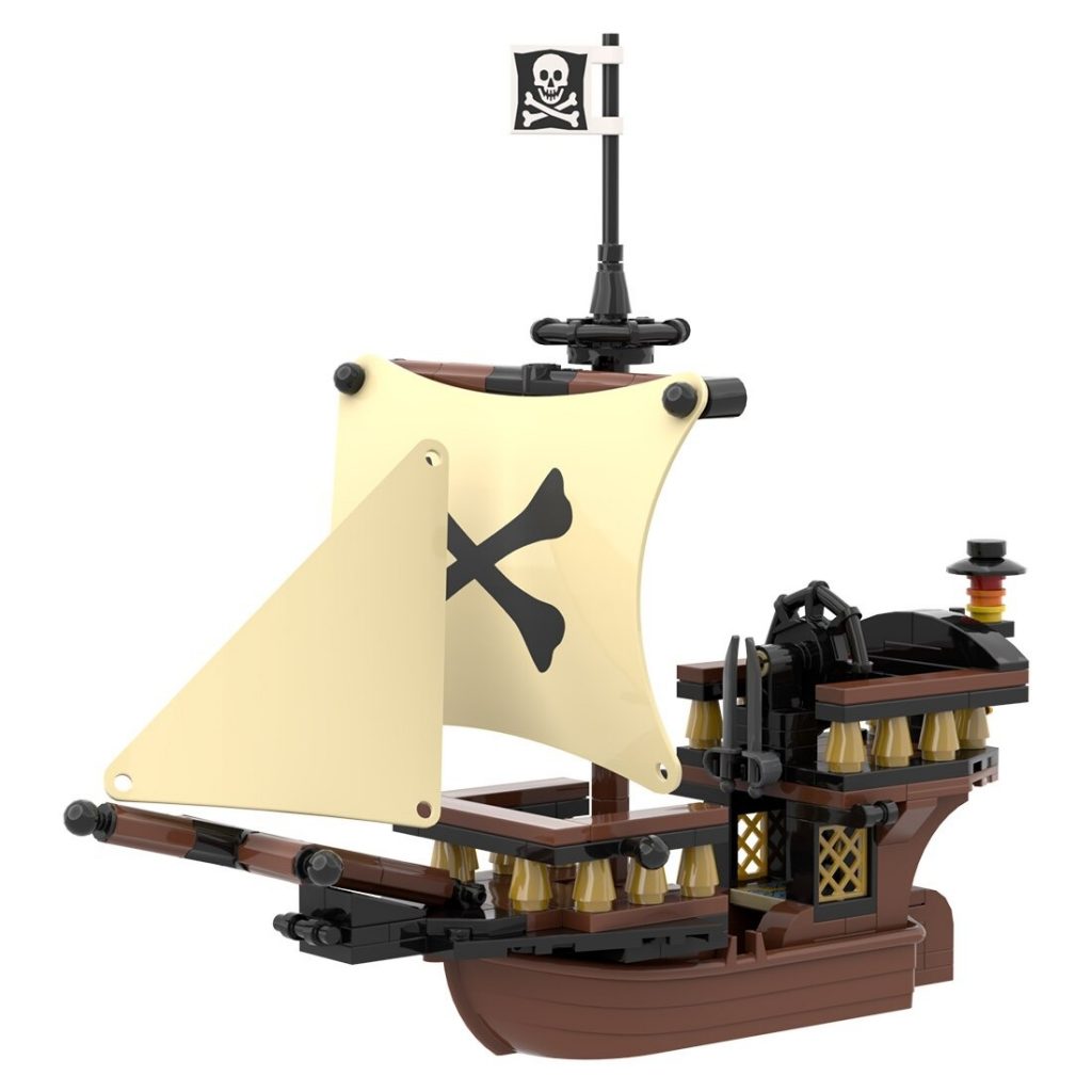 MOC-94318 Warty Crab Pirate Ship With 198PCS 