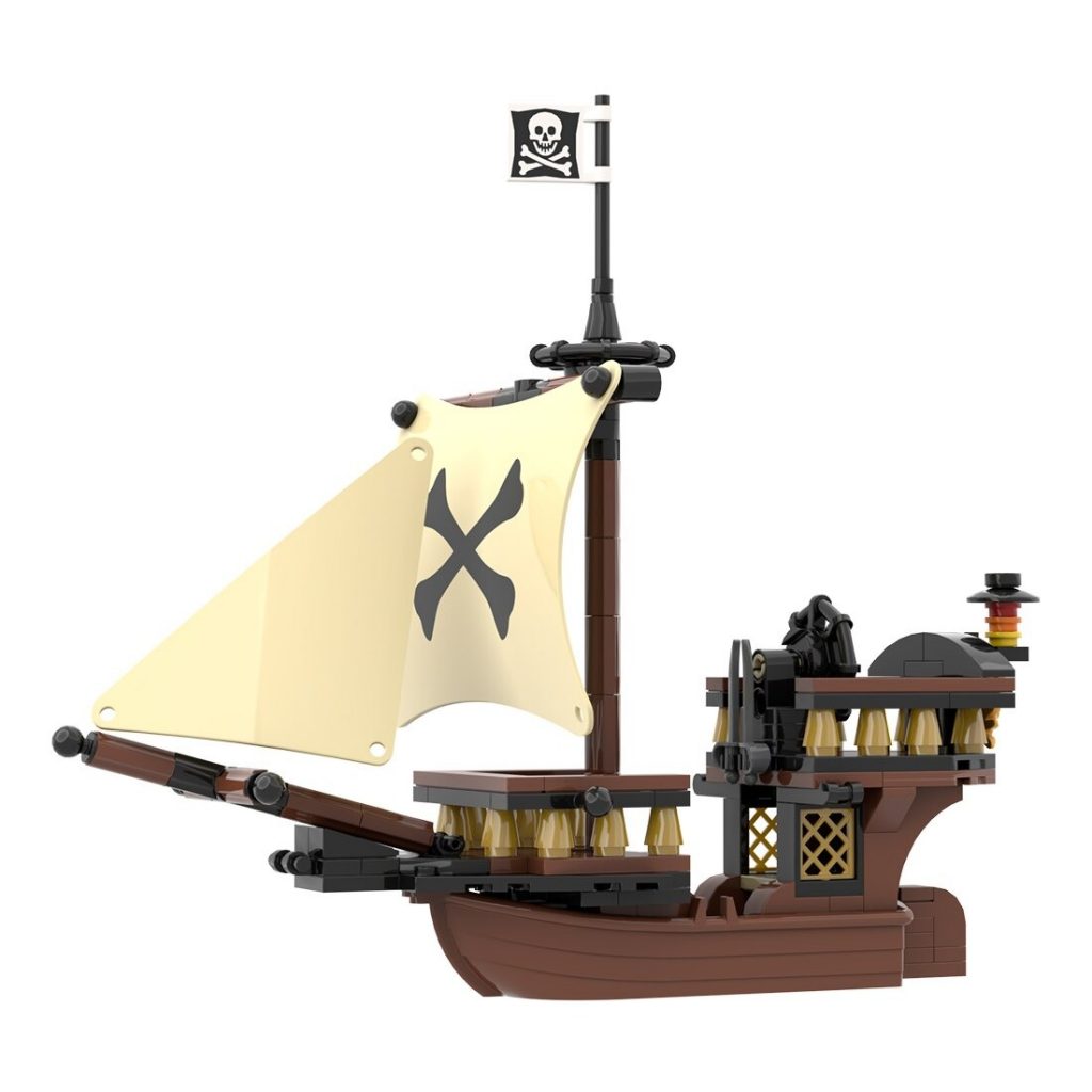 MOC-94318 Warty Crab Pirate Ship With 198PCS 