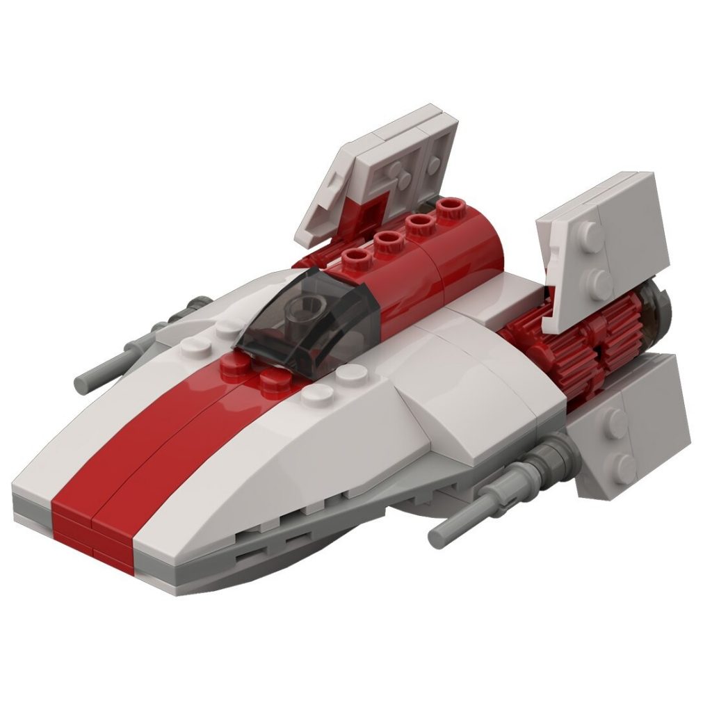 MOC-79097 Rebel A-Wing Microfighter With 98 Pieces