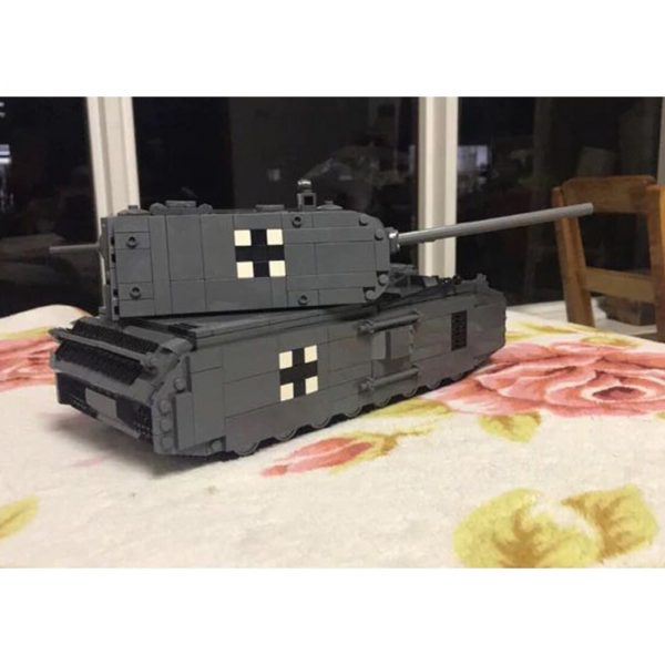 super heavy tank model diy building bloc main 4 Copy - MOULD KING