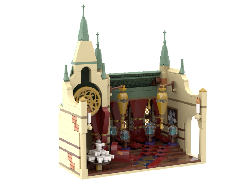 MOC-124887 4/4 Divination Classroom With 672 Pieces