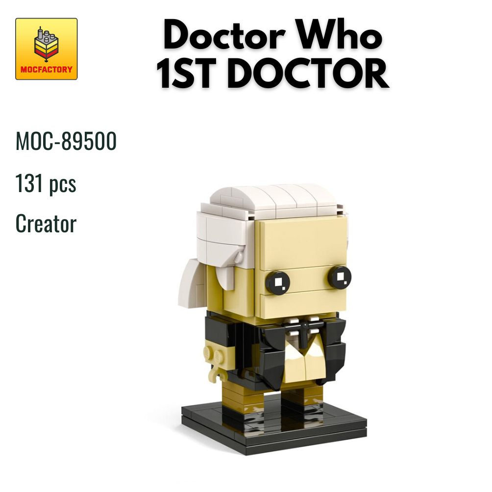 MOC-89500 Doctor Who 1ST DOCTOR With 131 Pieces
