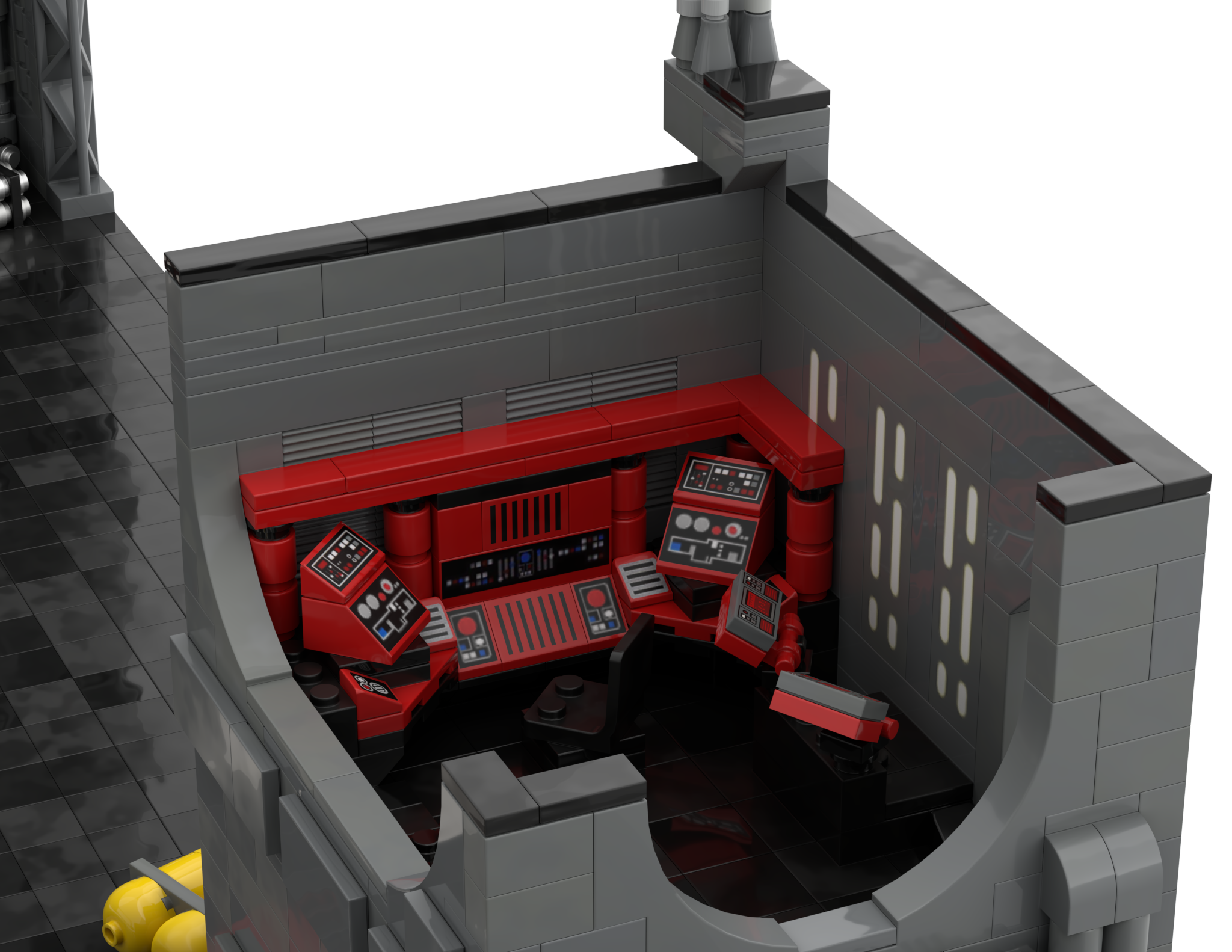 MOC-69457 Docking Bay 327 With 10061 Pieces