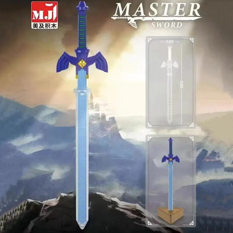 MJ 13041 The Legend of Zelda Master Sword 3 - MOULD KING