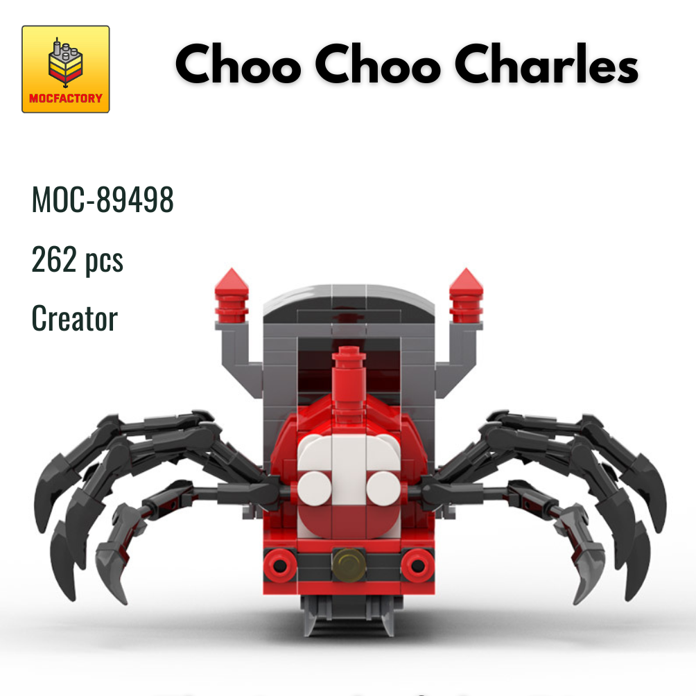MOC-89498 Choo Choo Charles With 262 Pieces