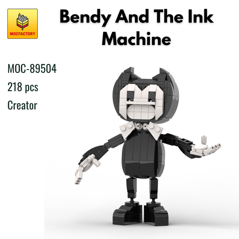 MOC-89504 Bendy And The Ink Machine With 218 Pieces