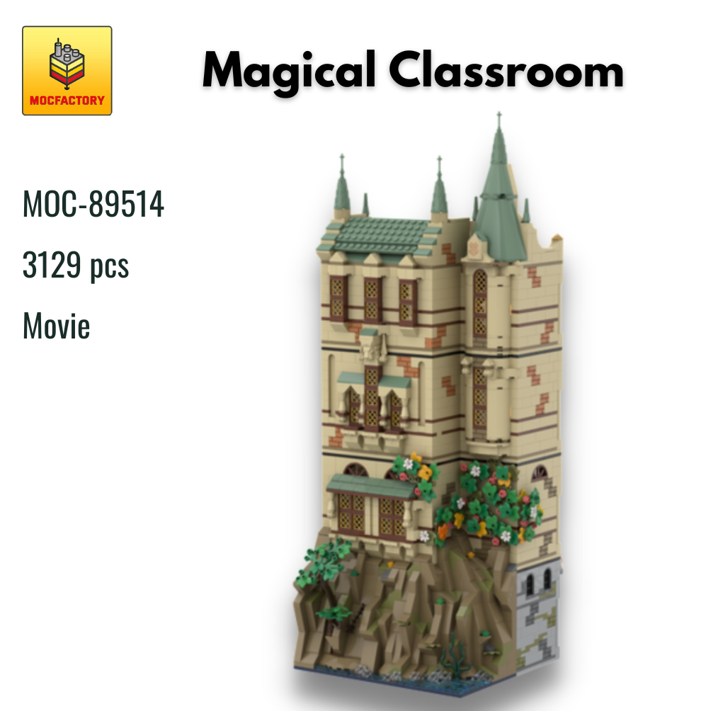 MOC-89514 Magical Classroom With 3129 Pieces