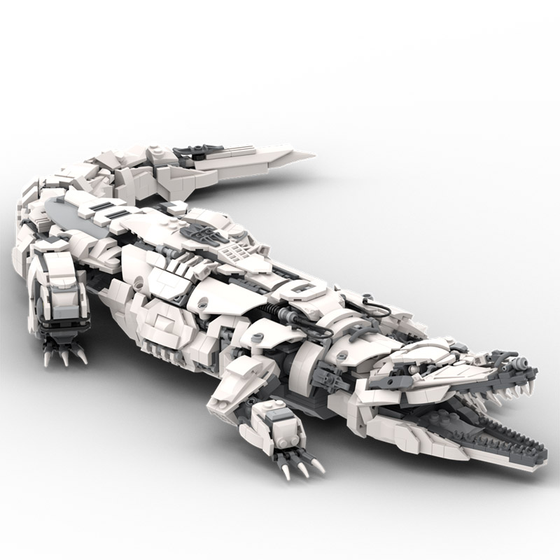 MOC-89505 Mecha Crocodile With 1450 Pieces