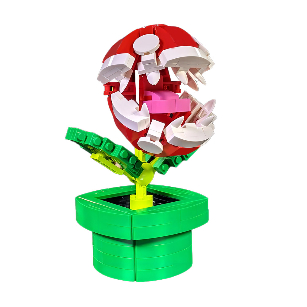 MOC-89506 Piranha Plant Chomper Little Shop of Horrors With 354 Pieces