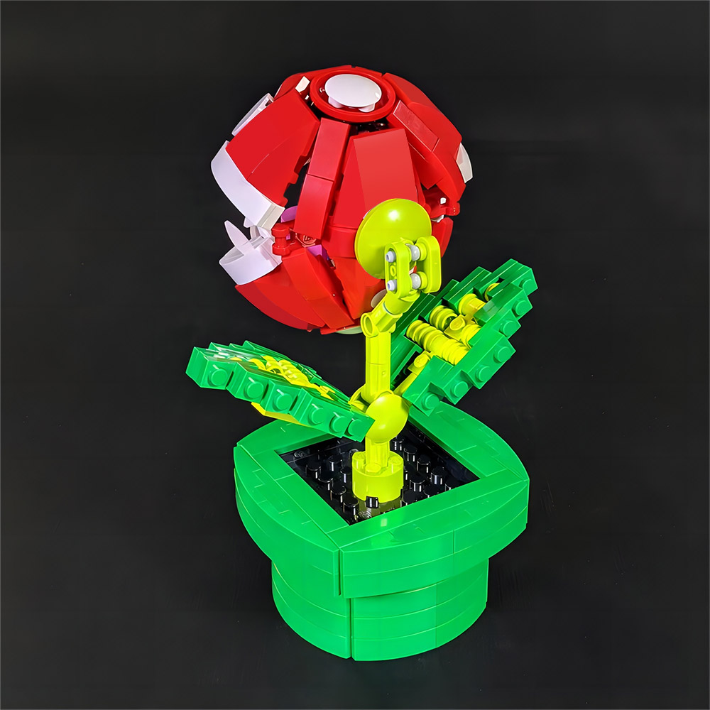 MOC-89506 Piranha Plant Chomper Little Shop of Horrors With 354 Pieces