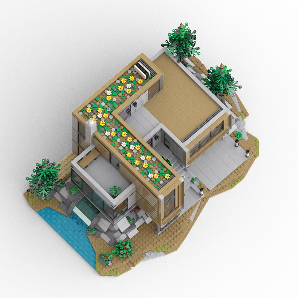MOC-89507 The Architect’s House With 3163 Pieces
