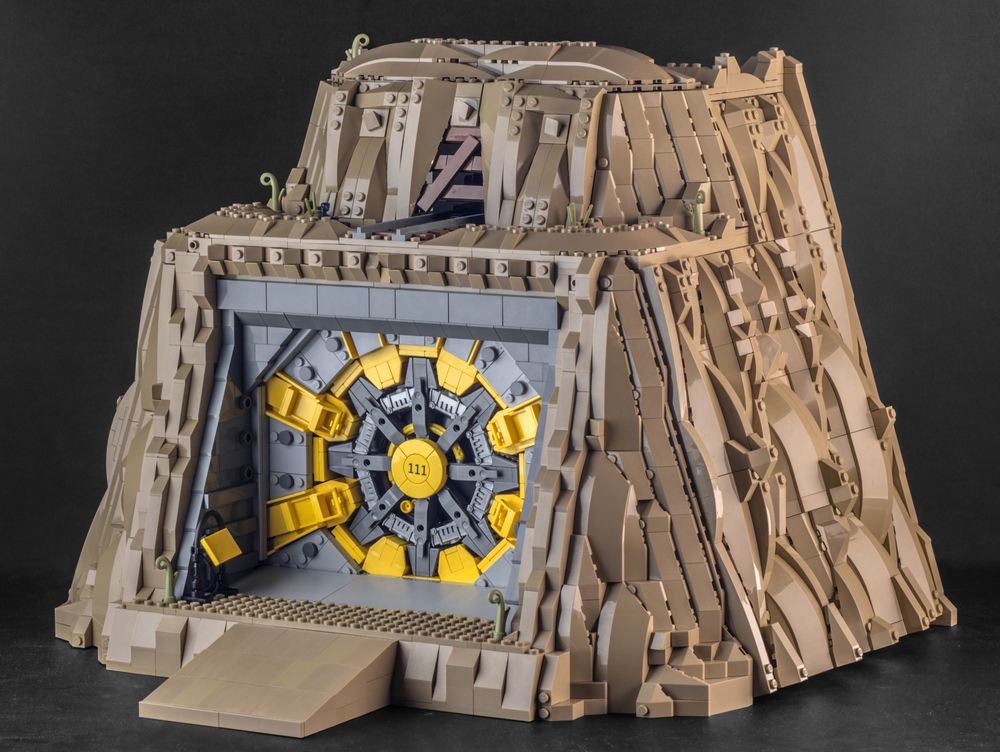 MOC-107927 Working Fallout Vault With 4260 Pieces