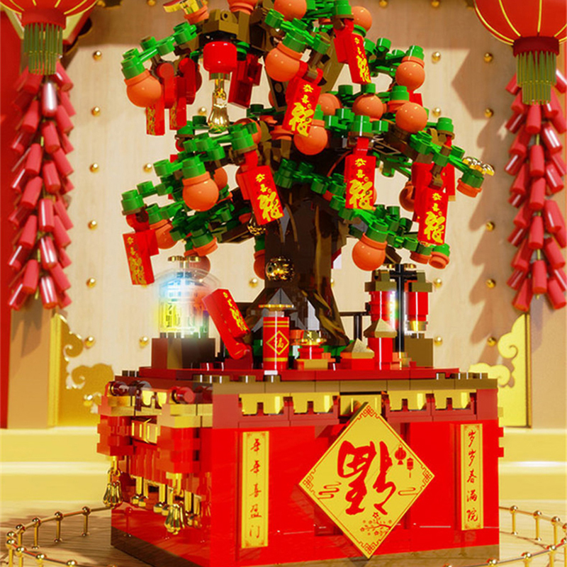 ZHEGAO QL0987 Chinese New Year Music Box 3 - MOULD KING