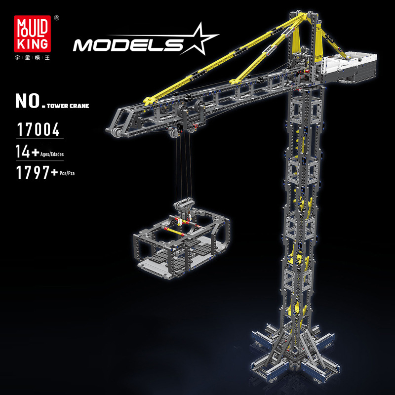 Motor Control Tower Crane 3 - MOULD KING