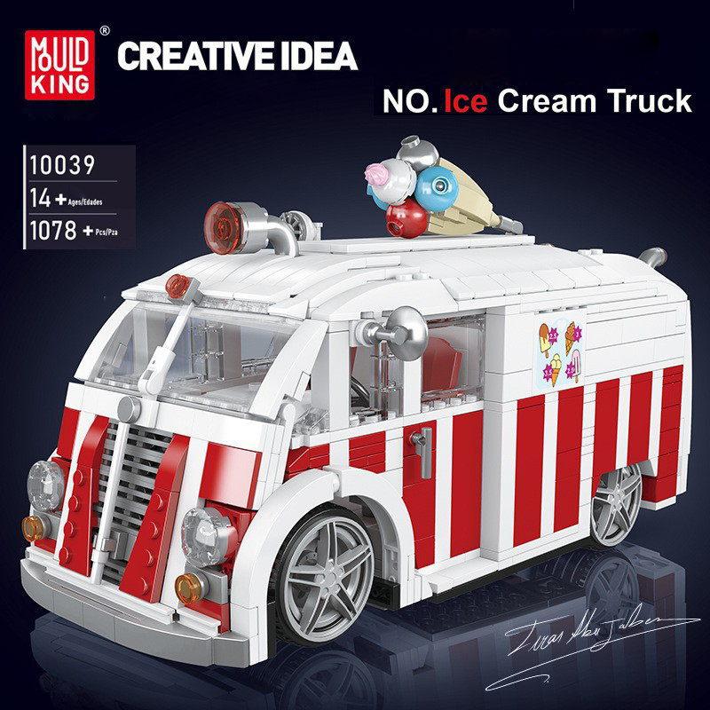 Mould King 10039 Ice Cream Truck 4 - MOULD KING