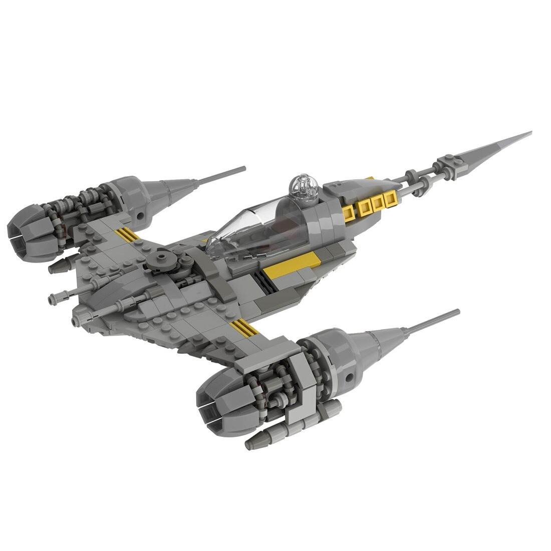 authorized moc 100546 n 1 starfighter bui main 0 1 - MOULD KING