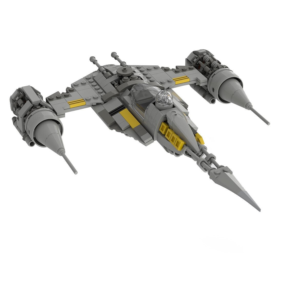 authorized moc 100546 n 1 starfighter bui main 2 1 - MOULD KING
