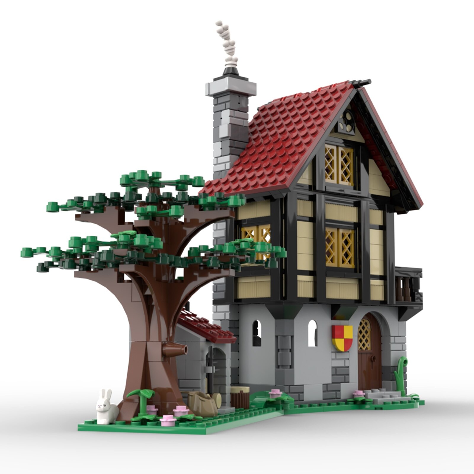 authorized moc 82740 medieval house 524 p main 1 1 - MOULD KING