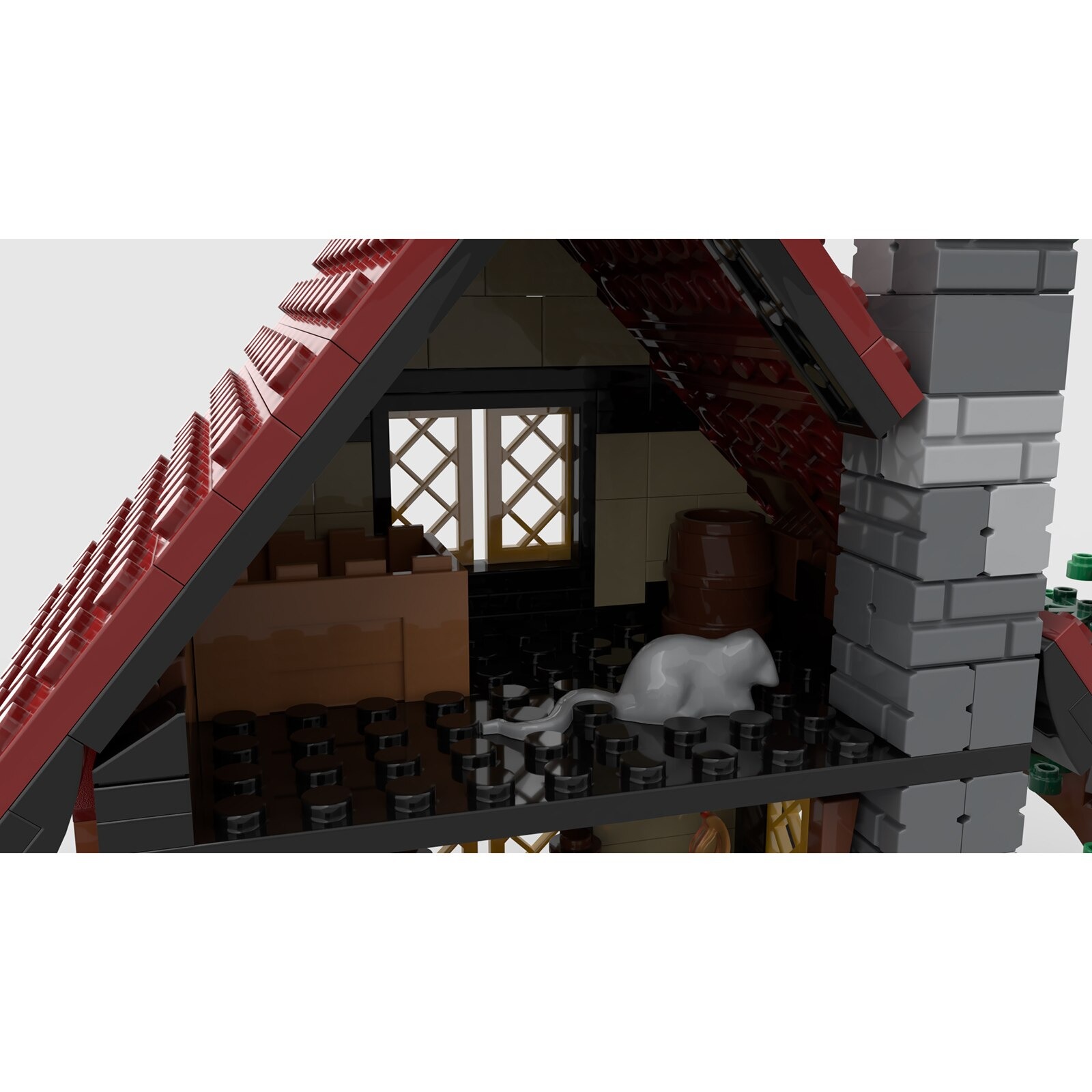 authorized moc 82740 medieval house 524 p main 3 - MOULD KING