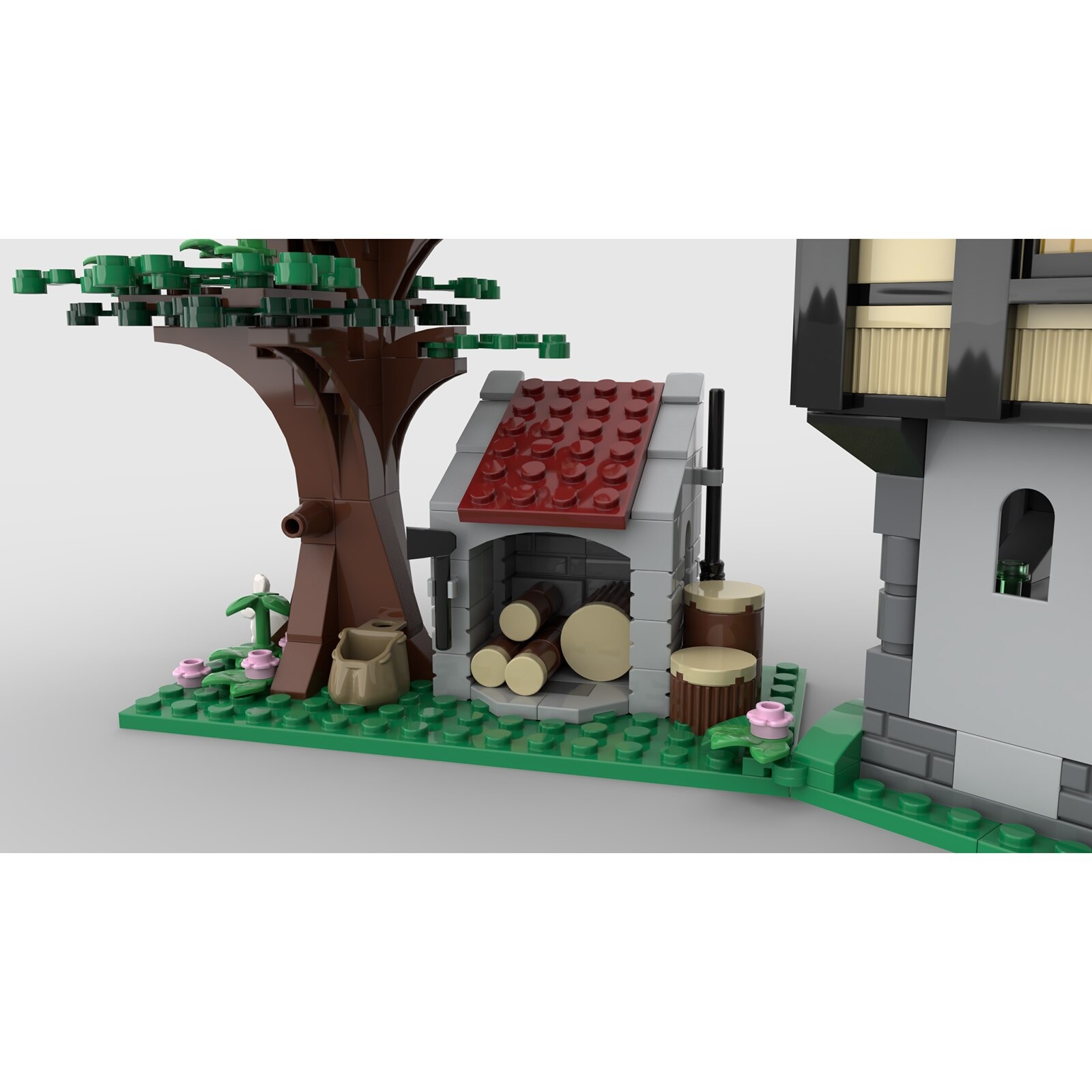 authorized moc 82740 medieval house 524 p main 4 - MOULD KING