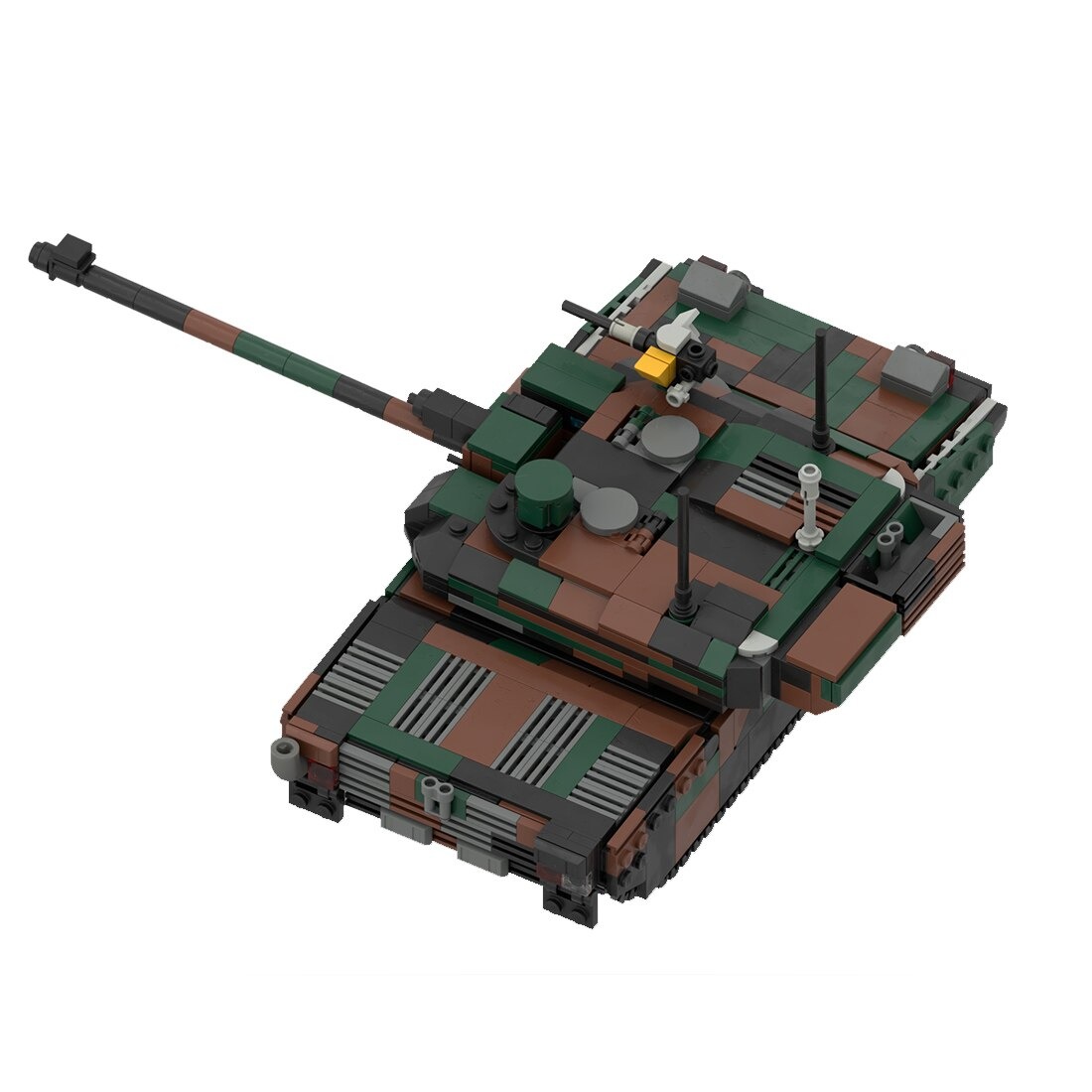 moc 34858 leclerc main battle tank model main 1 - MOULD KING
