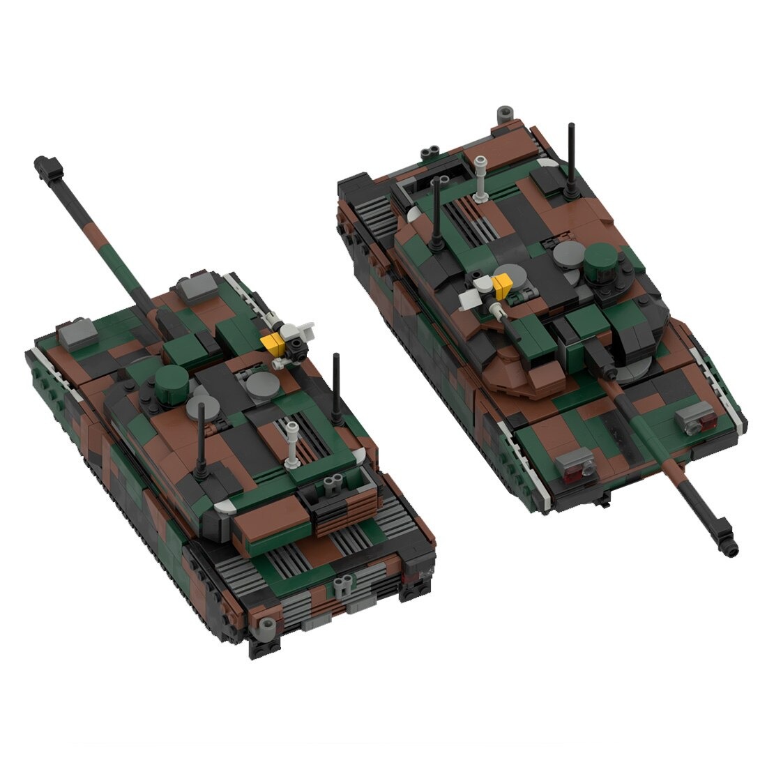moc 34858 leclerc main battle tank model main 4 - MOULD KING