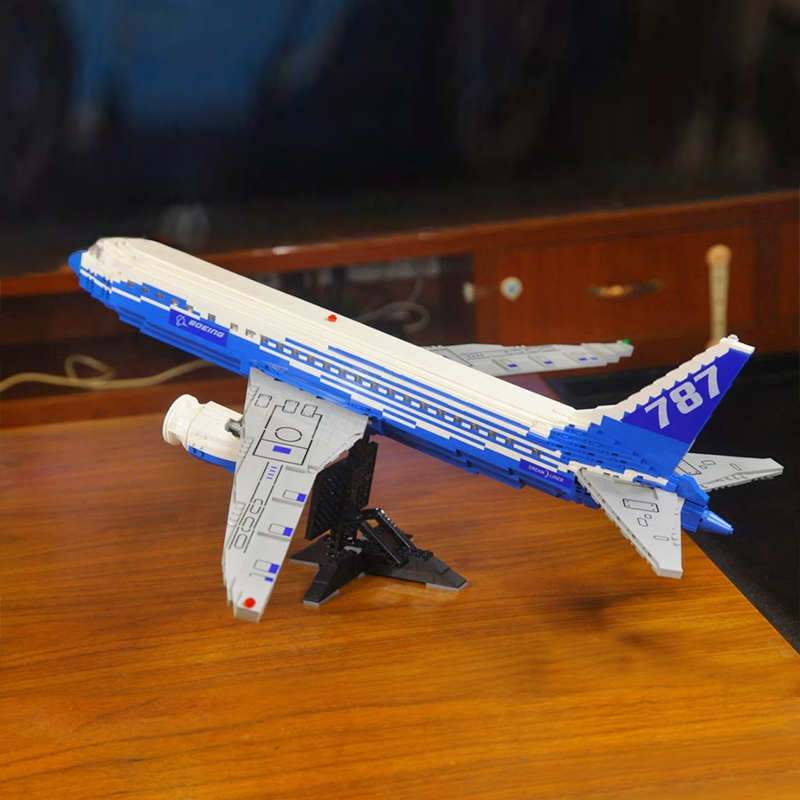 Boeing 787 airplane 1 - MOULD KING