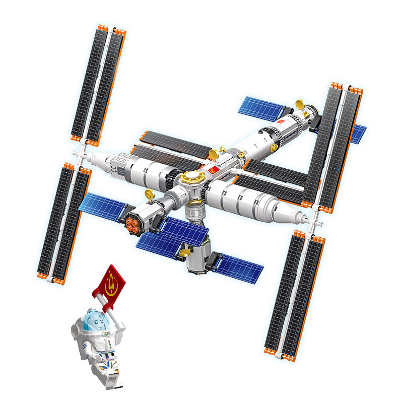 JIESTAR 58006 Space Model Tiangong Space Station 4 - MOULD KING