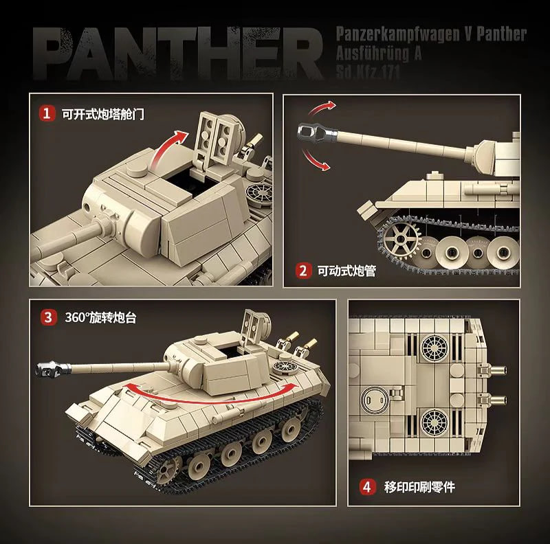 PANTHER 2 - MOULD KING
