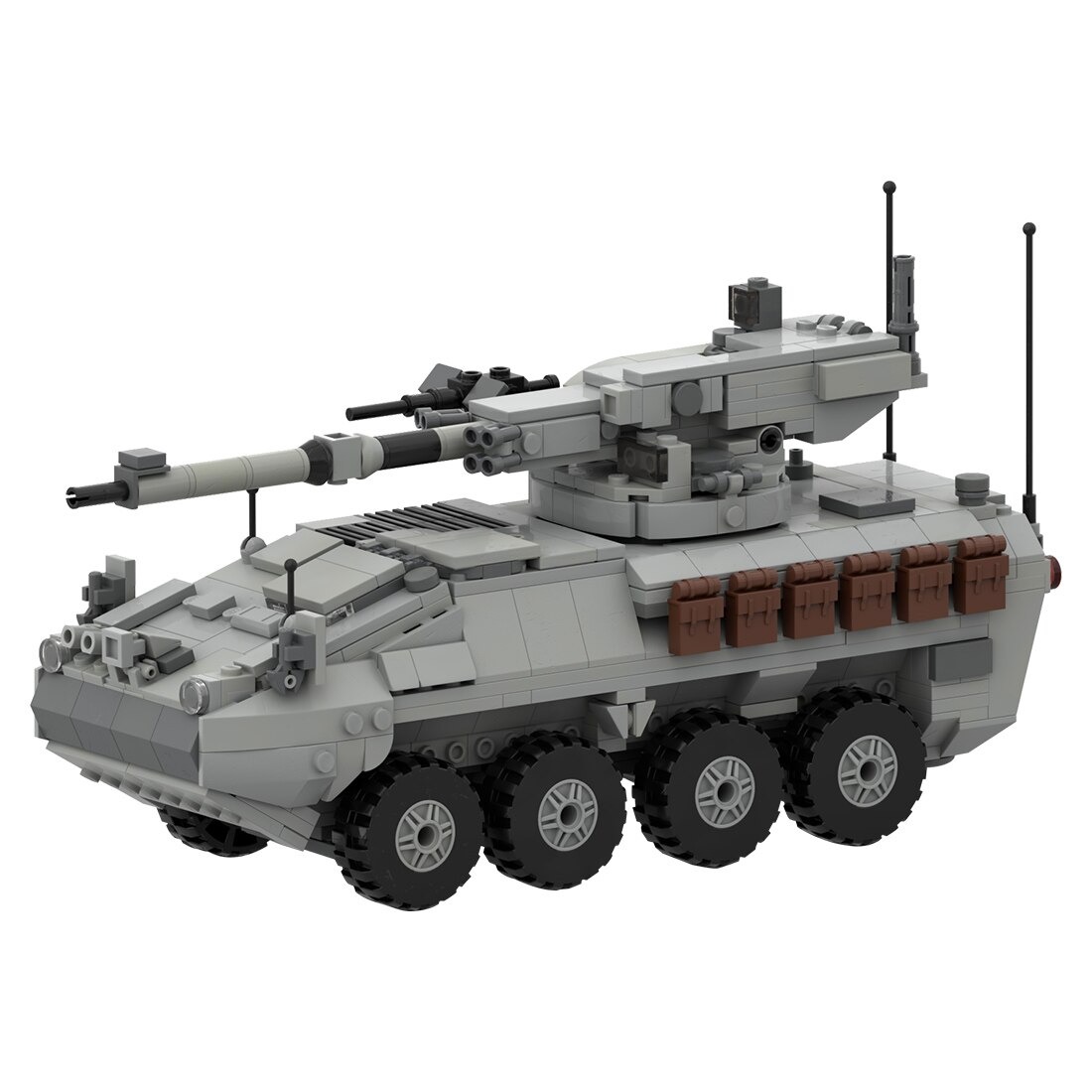 moc 60244 m 1128 stryker mgs military the main 0 - MOULD KING