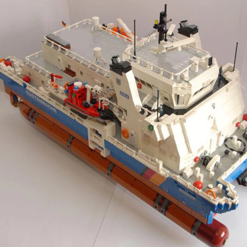 moc building blocks warship model series main 2 1 - MOULD KING
