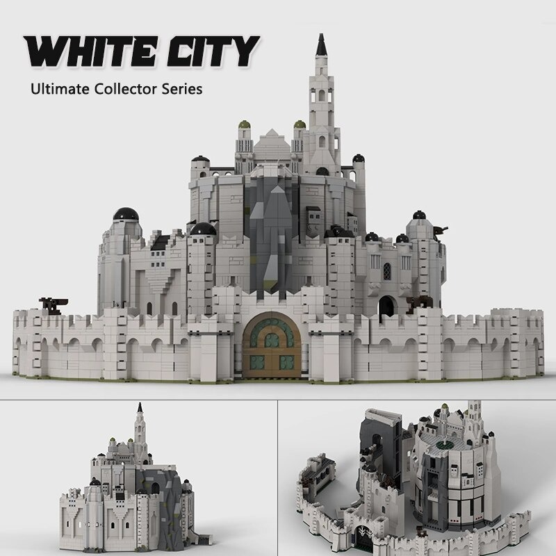 white castle city moc ring movie scence main 0 - MOULD KING