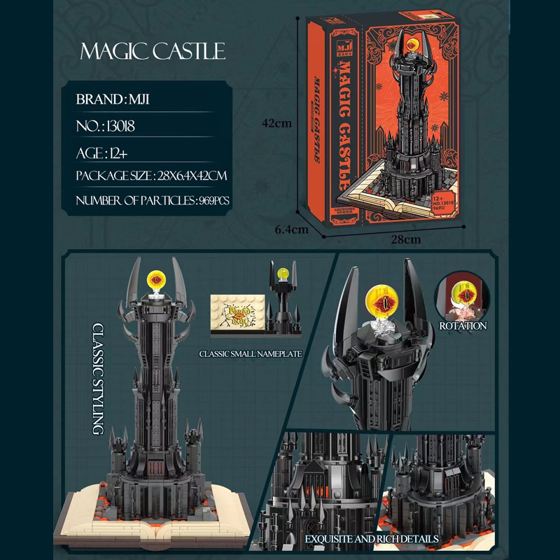 Creator Black Magic Castle Book 1 - MOULD KING