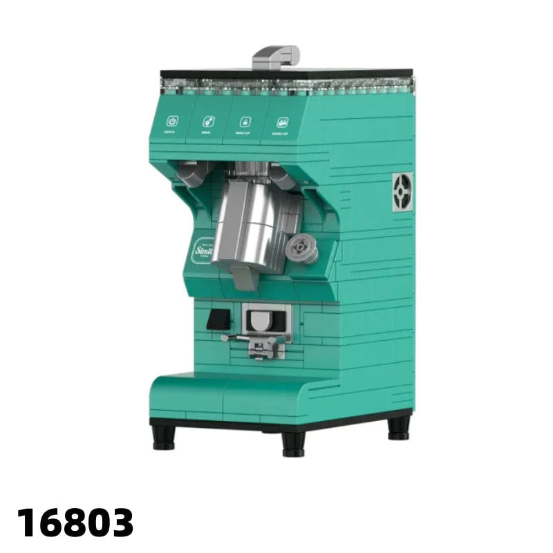 DECOOL 16802 16803 Venice Espresso Machine 1 - MOULD KING