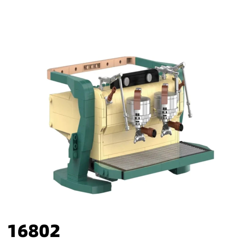 DECOOL 16802 16803 Venice Espresso Machine 2 1 - MOULD KING