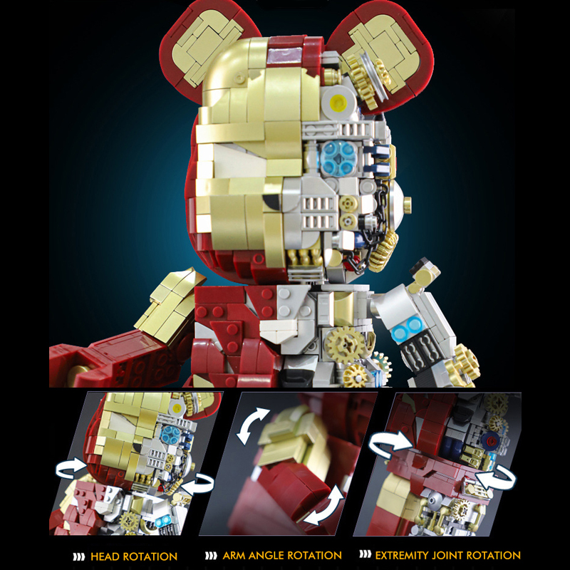 Iron Man Mechanical Bear 1 - MOULD KING