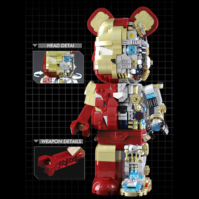 Iron Man Mechanical Bear 3 - MOULD KING