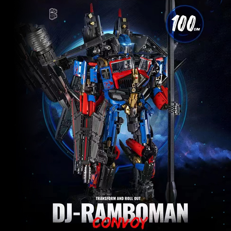 K Box V5006 DJ Rambo Man Robot 3 1 - MOULD KING