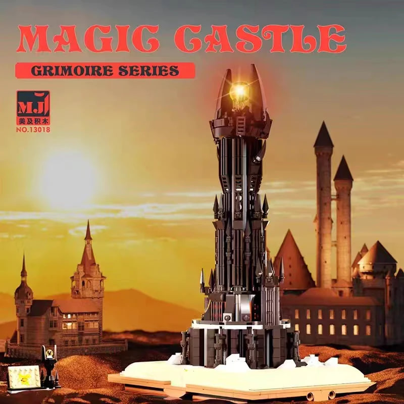 MJ 13018 Fortress of Sauron Magic Book 5 - MOULD KING