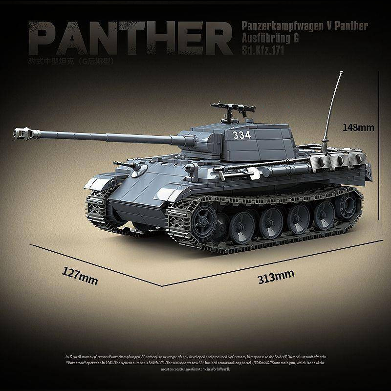 Panther Ausfuhrung 1 - MOULD KING
