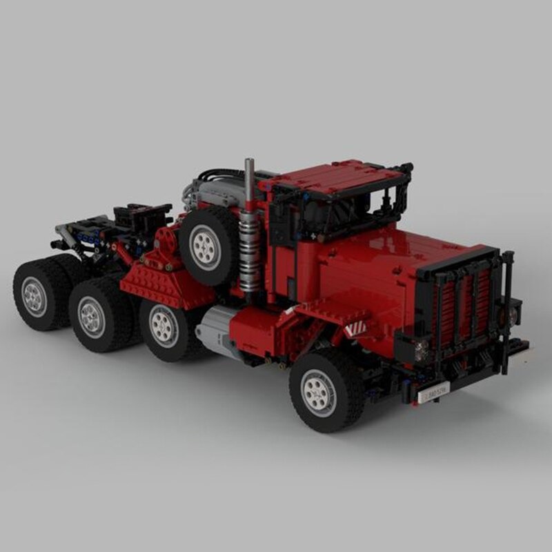 moc building blocks truck model heavy eq main 1 - MOULD KING