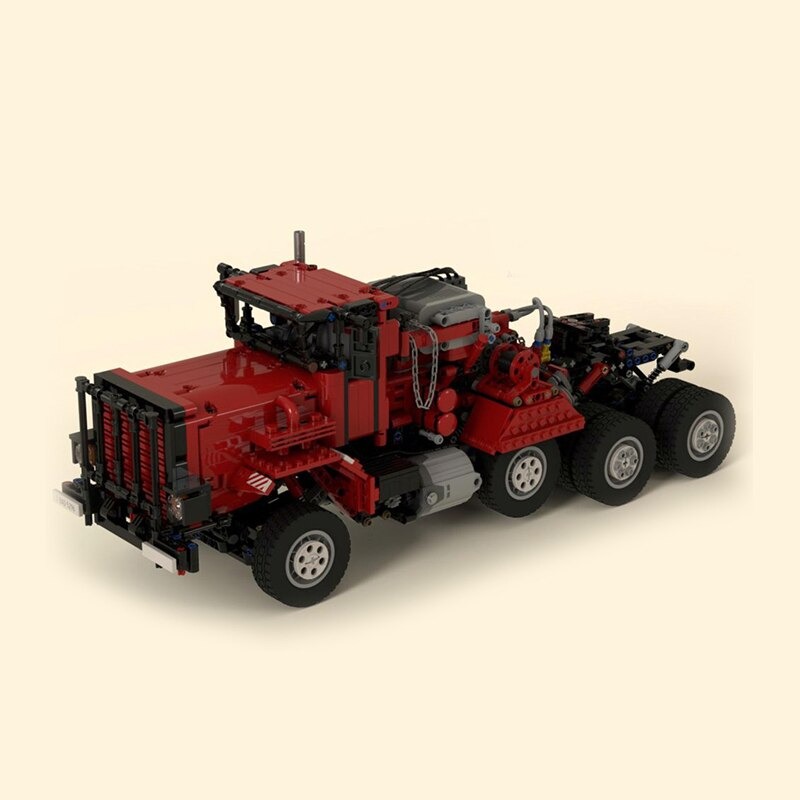 moc building blocks truck model heavy eq main 3 - MOULD KING