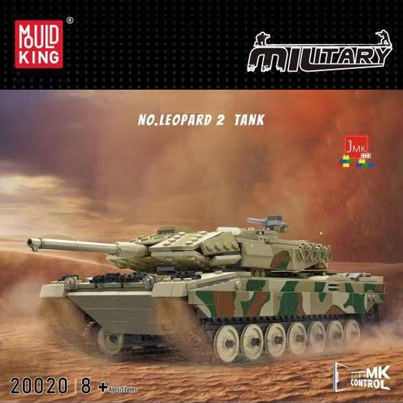 Mould King 20020 Leopard 2 Tank 5 - MOULD KING