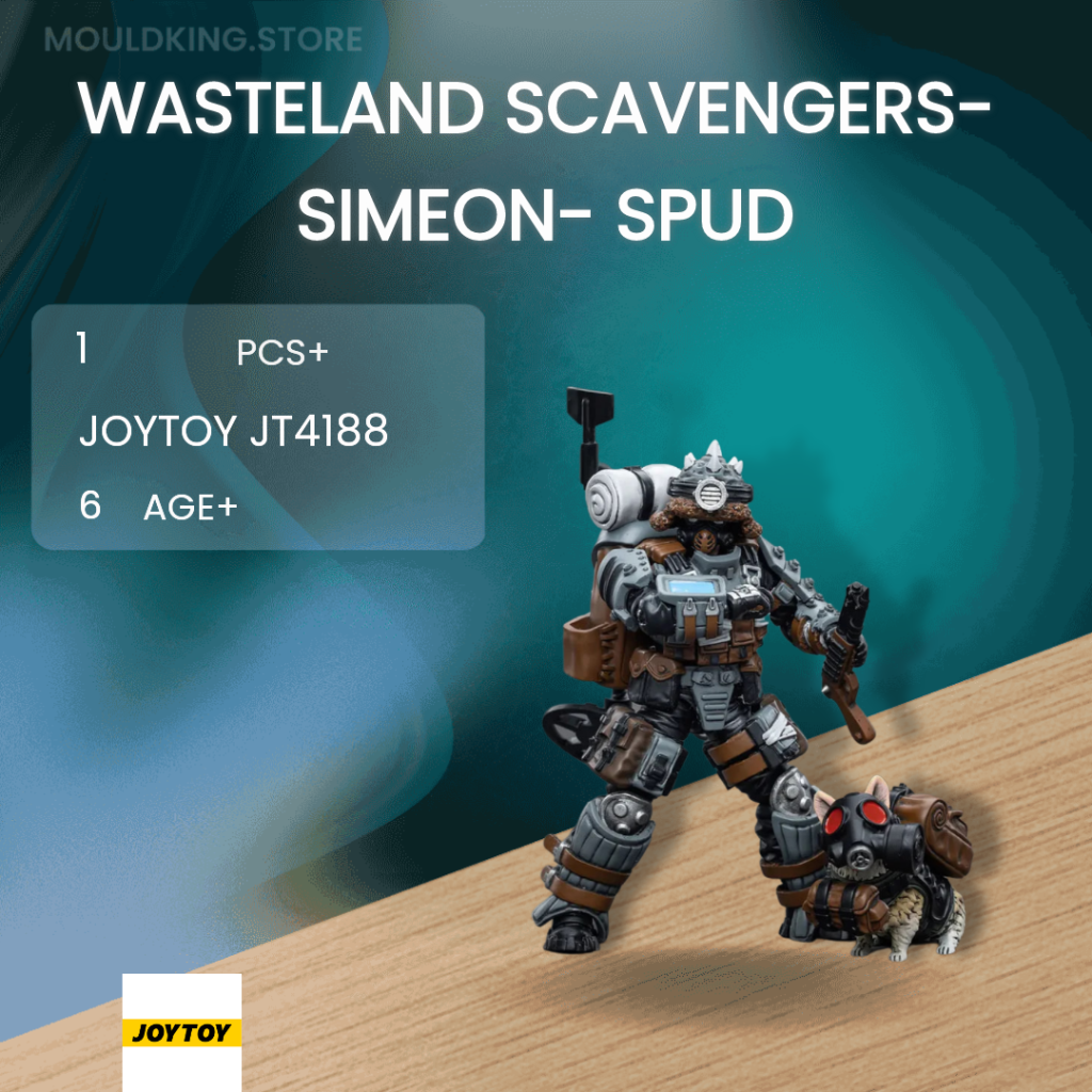Joytoy JT4188 Wasteland Scavengers Simeon Spud with 1 Pieces MOULD KING