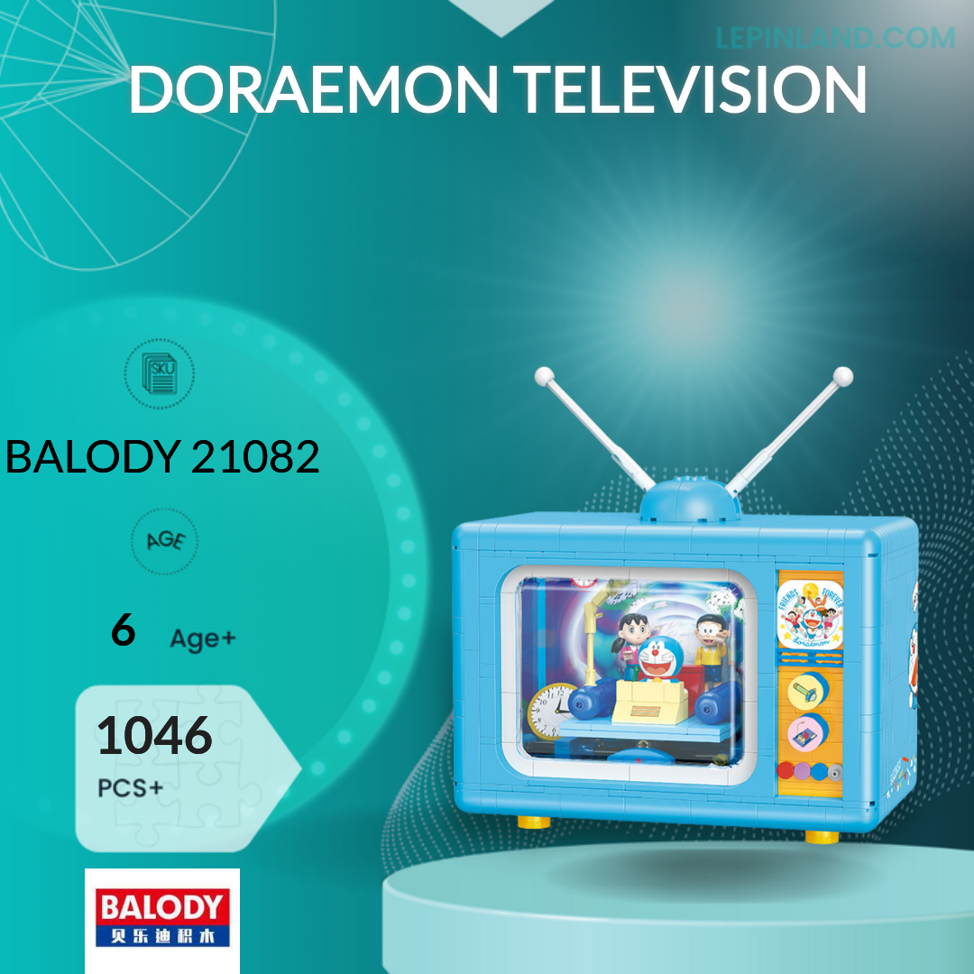Movies and Games BALODY 21082 Doraemon Television