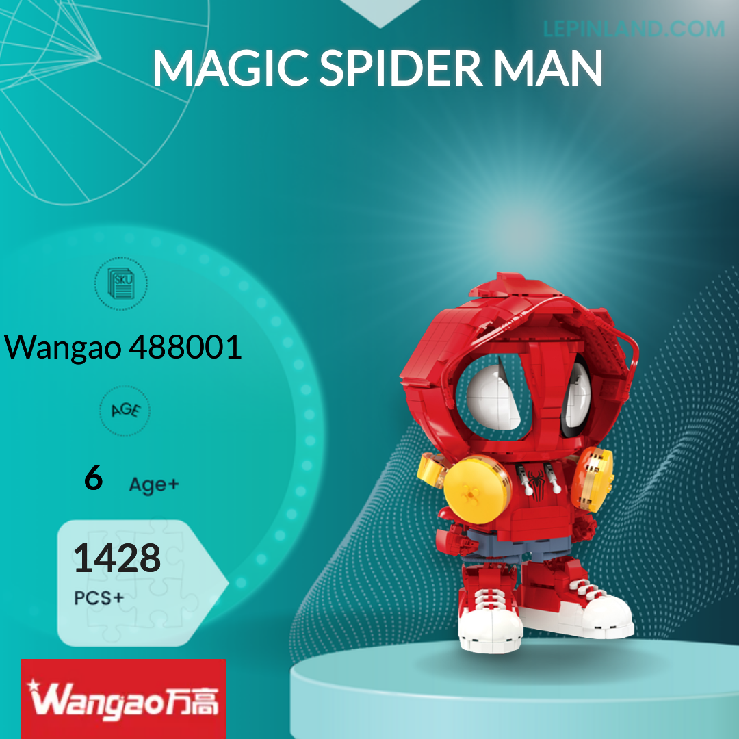 Movies and Games Wangao 488001 Magic Spider Man