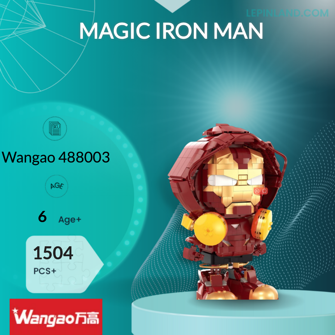 Movies and Games Wangao 488003 Magic Iron Man