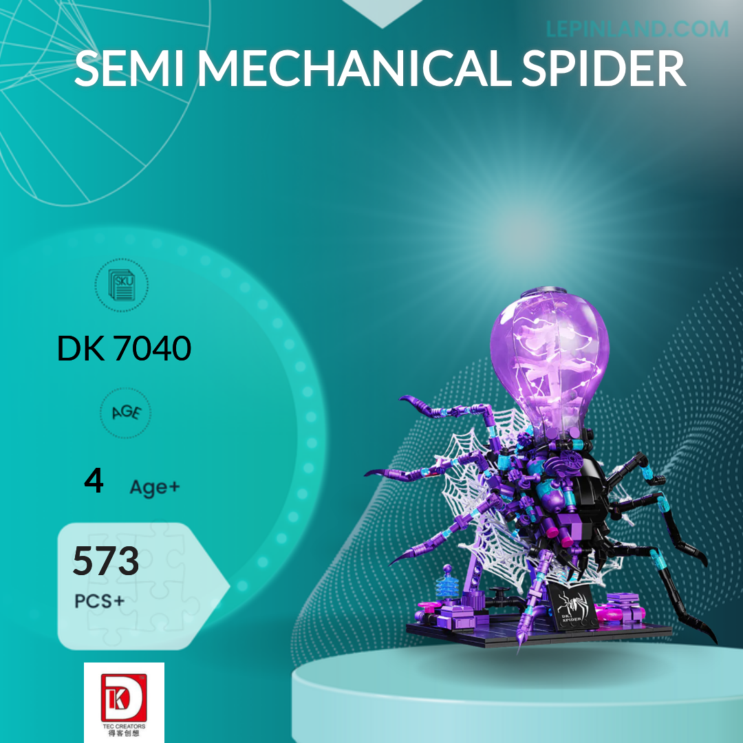 Creator Expert DK 7040 Semi Mechanical Spider