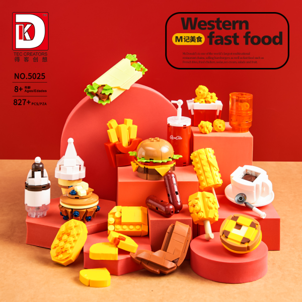 DK 5025 Western Fast Food 7 - MOULD KING